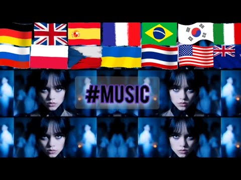 Bloody Mary Lady Gaga | Challenge TikTok Best Compositions | Guitar Performance 10 Countries #Music