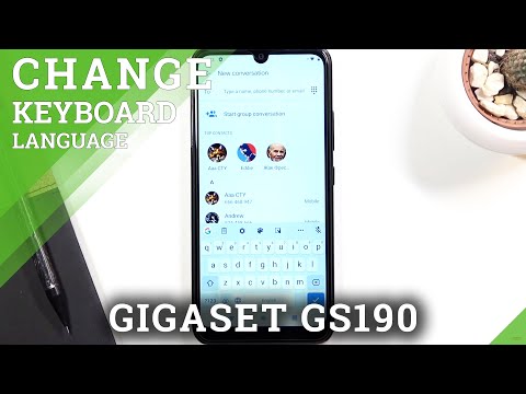 GIGASET GS190 - How to Manage and Switch Between Keyboard Languages