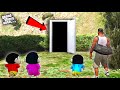 GTA 5 Franklin Shinchan Found Magic Door Near Franklin House In GTA 5 JSS GAMER