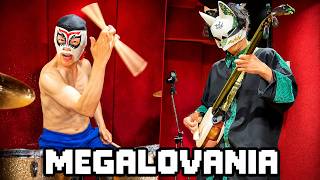 【MEGALOVANIA】ドラム×三味線で激しく演奏してみた！【UNDERTALE／ダイナ四×しゃみお】