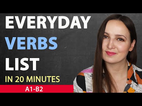 EVERYDAY RUSSIAN VERBS LIST
