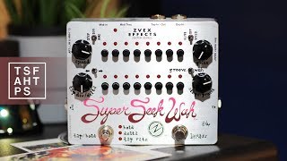 Video thumbnail for Zvex Super Seek Wah by TheSuperFunAwesomeHappyTimePedalShow