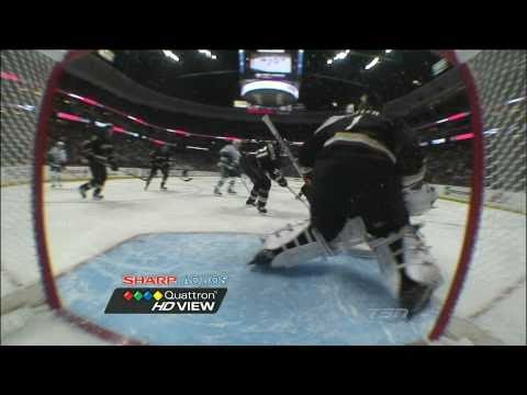 Canucks at Ducks - Daniel Sedin 1-1 Goal - 10.13.10 - HD
