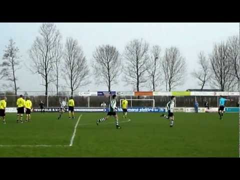 De 2-0 bij Tricht - Groot Ammers (24 maart 2012)
