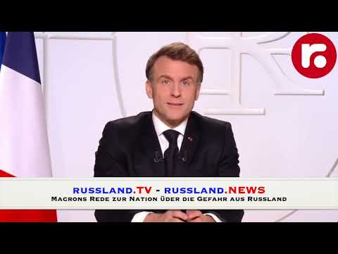 Frankreichs Präsident Macron über die Gefahr aus Russland Frankreichs Präsident Macron über die Gefahr aus Russland