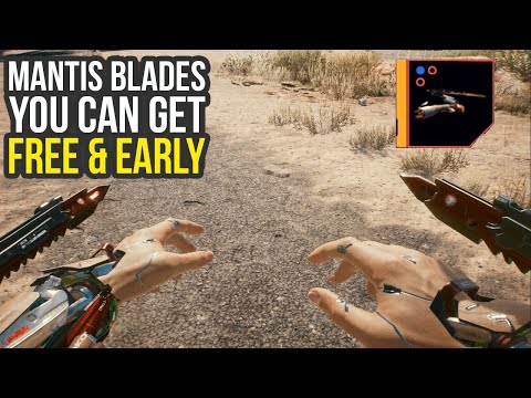 Legendary Mantis Blades In Cyberpunk 2077 You Can Get EARLY & FOR FREE (Cyberpunk 2077 Mantis Blades