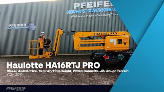 Plataforma articulada Haulotte HA16RTJ PRO Diesel, 4x4x4 Drive, 16 m Working Heig a venda - Imagem 4 | Machineryline BR Plataforma articulada Haulotte HA16RTJ PRO Diesel, 4x4x4 Drive, 16 m Working Heig | Imagem 4 - Machineryline