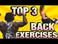 TOP 3 BACK EXERCISES | TRAIN WITH ME