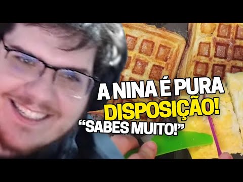 CASIMIRO REAGE: MÃE DA NINA PREPARANDO O LANCHE PARA ESCOLA | Cortes do Casimito