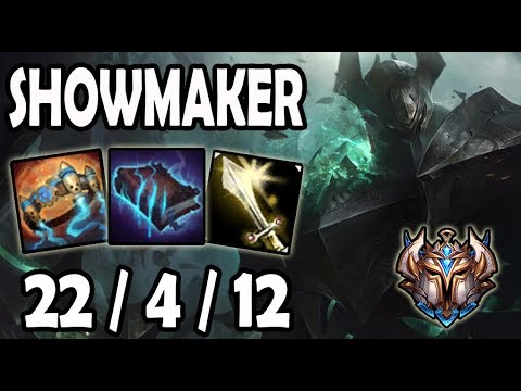 Mordekaiser vs Zoe [ DWG ShowMaker ] Lol Challenger Korea