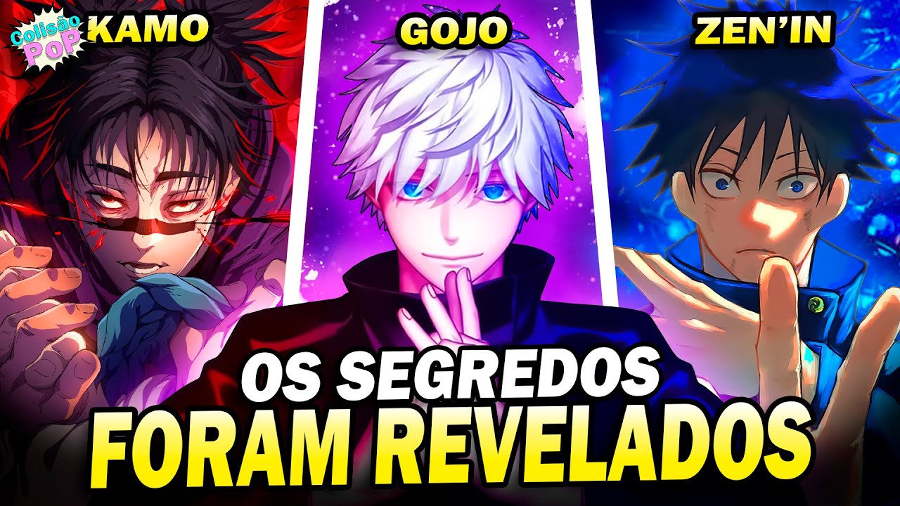 REVELADO !!! Origem de Mahoraga E Os Segredos dos 3 Grandes Clãs de Jujutsu kaisen