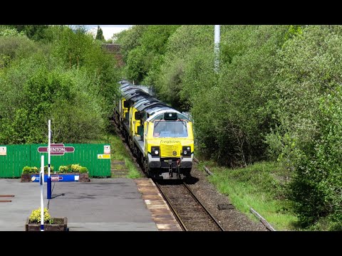 FL 70014 & 70020 & 66602 & 66607 & 66567 & 66616 & 66532 & 70008 on 6K98 @ Denton on 22.05.21 - HD