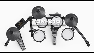 Video thumbnail for NUX DM-210 Electronic Drums sound review by Star Liu by NUX