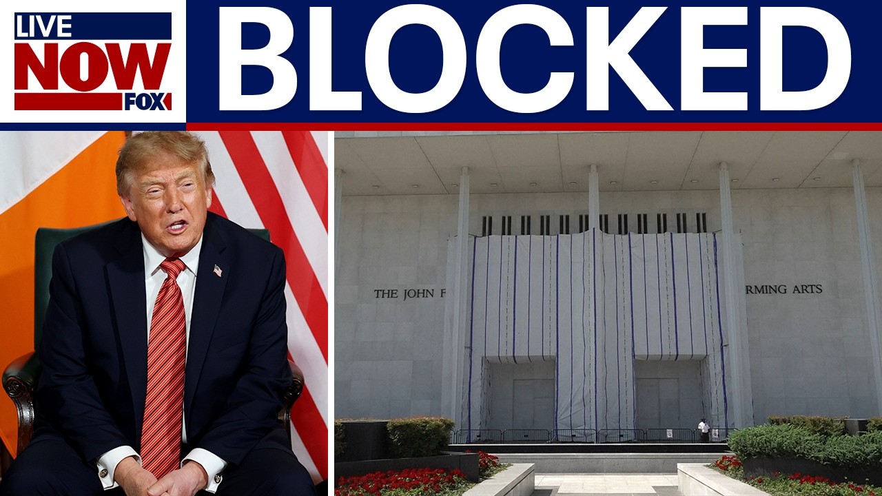 Judge blocks effort to add Trump's name to Kennedy CEnter