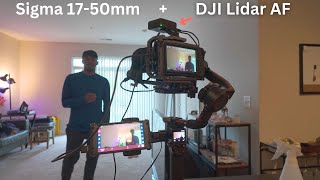 Testing out the DJI Lidar Autofocus + BMPCC 4K + Sigma 17-50mm f2.8