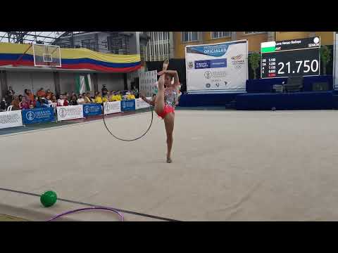 Lina Dussán Orozco (Col) Aro-Final  #Nacionaldegimnasiarítmica #Sogamoso2022