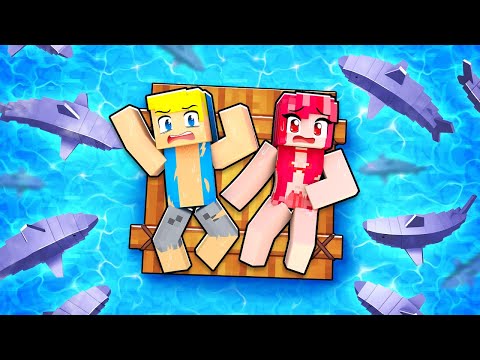 SBRISER E ZOE SOLI BLOCCATI SU UNA ZATTERA Su Minecraft!