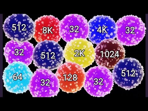 2048 MARMALADE - Part 1: Merge Jelly Bubble 2 to Reach 8K (4096) ASMR Gameplay Android iOS