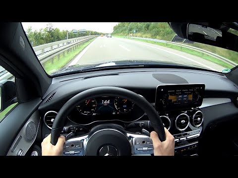 2020 Mercedes-Benz GLC 300e - short test drive | POV