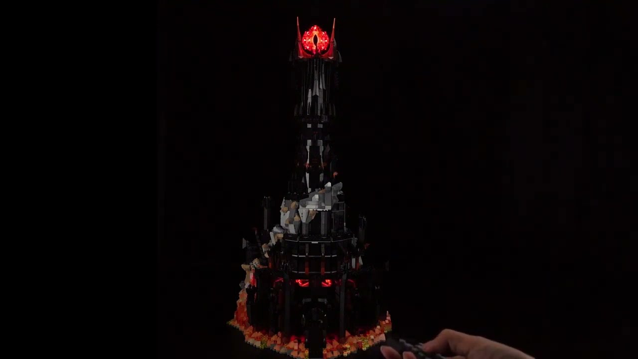 BrickBling LED-Licht-Set für LEGO® Barad-dûr (10333)