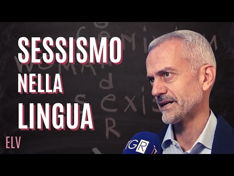 In che senso la lingua italiana è sessista?