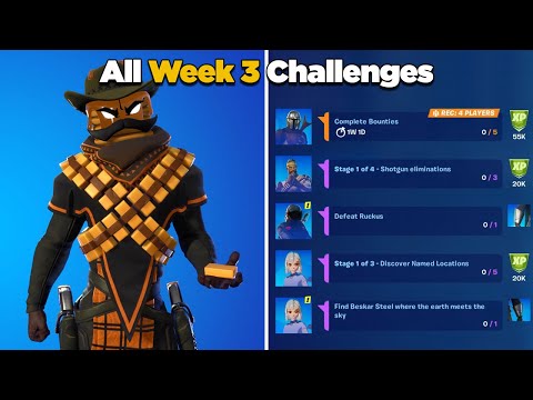 Fortnite All Week 3 Challenges Guide (Fortnite Chapter 2 Season 5) - Week 3 Epic & Legendary Quests