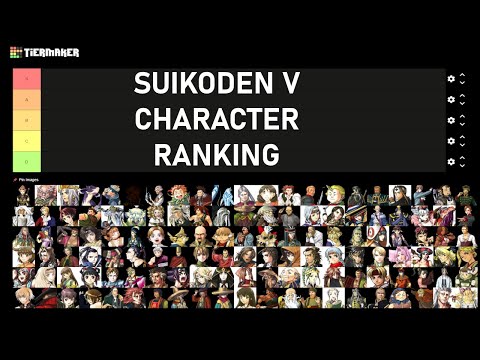 Suikoden V Character Ranking (Personal Favourites)