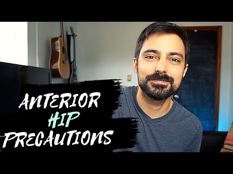 ANTERIOR HIP PRECAUTIONS: PLUS a quick tip to remember them!