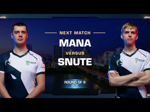 MaNa vs Snute PvZ - Round of 8 - WCS Austin 2018 - StarCraft II