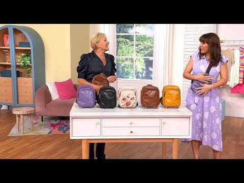 Patricia Nash Andros Leather Sling Bag