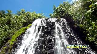preview picture of video 'Pohnpei FSM, Kepirohi Falls - Sei farm - the Gov. ケプロイの滝 ポンペイ島'
