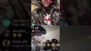 Rx Hect On Instagram Live Say He Still Fw Hoodrich Pablo Juan