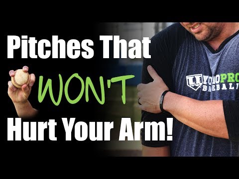 3 Baseball Pitches That Don't Hurt Your Arm!  [SAFE PITCHES FOR KIDS]