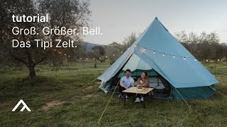 qeedo | Bell - Das Tipi Zelt ⛺️ Tutorial