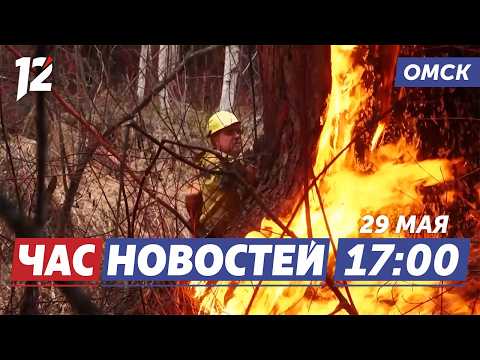 Лесной пожар / Торжественная отправка призывников / Палаточный слёт. Новости Омска