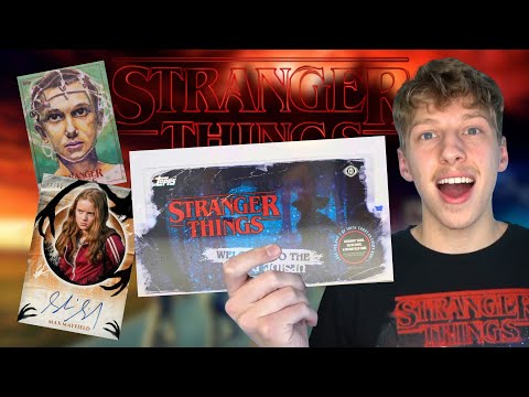 HUGE STRANGER THINGS AUTOGRAPHS AND SKETCH CARDS!! 2019 Stanger Things Welcome to the Upside Down