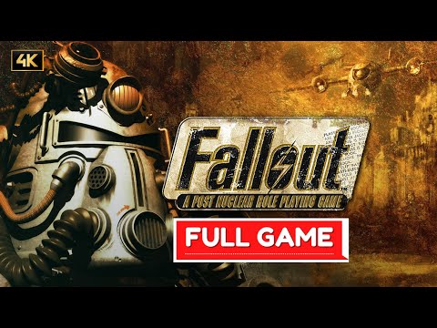 FALLOUT 1 Gameplay Walkthrough FULL GAME [4K60] - No Commentary