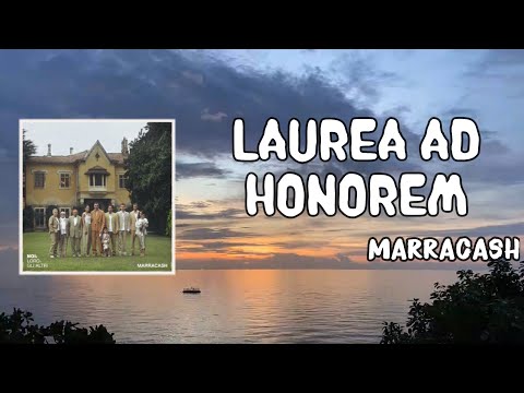 LAUREA AD HONOREM Lyrics - Marracash