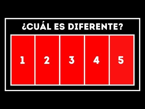 Solo las personas con visión perfecta pueden completar este cuestionario