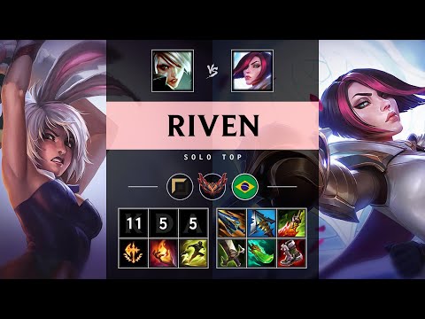 Riven Top vs Fiora - BR Grandmaster Patch 25.15