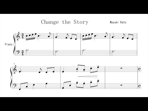 Mayumi Kato "Change the Story"  Paul Barton, FEURICH 218 piano