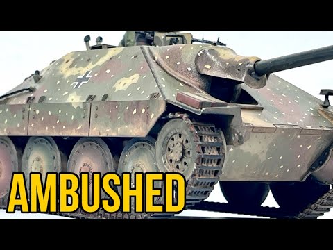Paint AMBUSH Camouflage German Late WW2 #jagdpanzer #hetzer #panzer