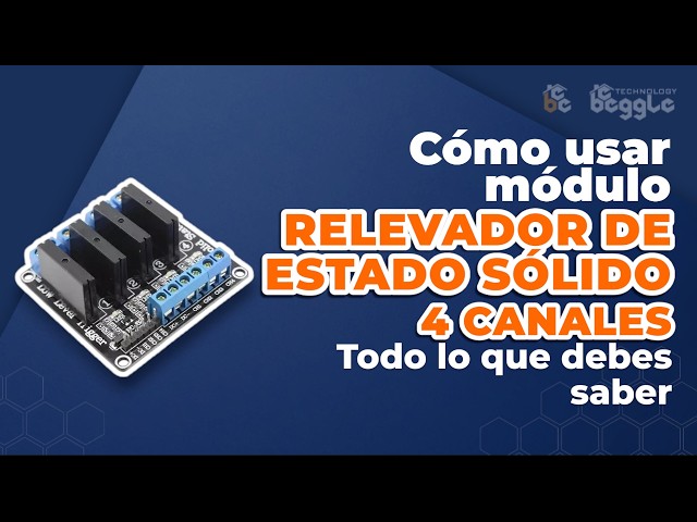 Vídeo relacionado con Keenso 5V Módulo de relé de estado sólido de 4 canales Disparador de alto nivel DC-AC con fusible 2A Relés Relés