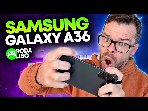 Samsung Galaxy A36: Teste de jogos pesados // RODA LISO