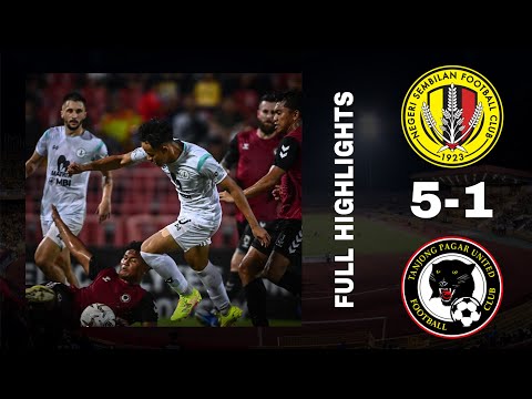 NEGERI SEMBILAN 5-1 TANJUNG PAGAR !! FULL HIGHLIGHTS DARI BANGKU PENYOKONG !!