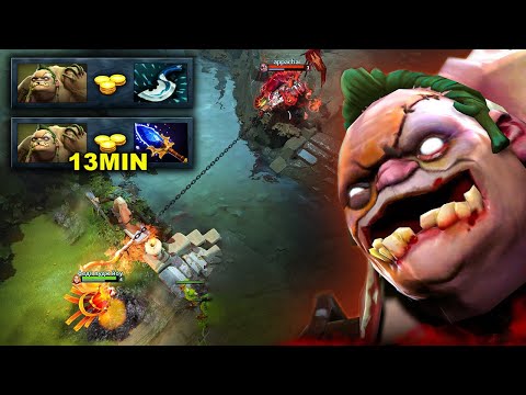 Blink + Aghanim in 13 Min🔥29 Kills Big Boss Pudge Rampage Dota 2