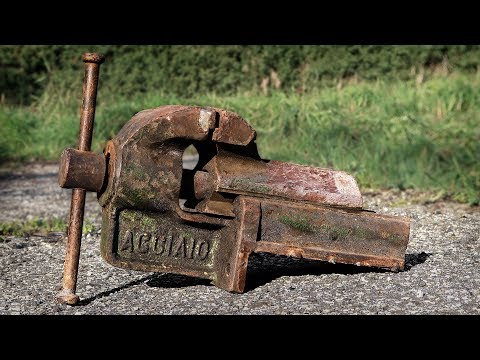 Vise Restoration Italian Steel Dovetail Style