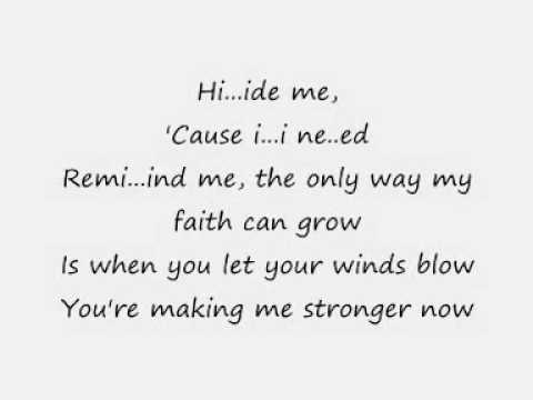 Hide me by  Kirk Franklin  with Lyrics