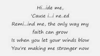 Hide me by  Kirk Franklin  with Lyrics