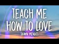 Shawn Mendes Teach Me How To Love Lyrics